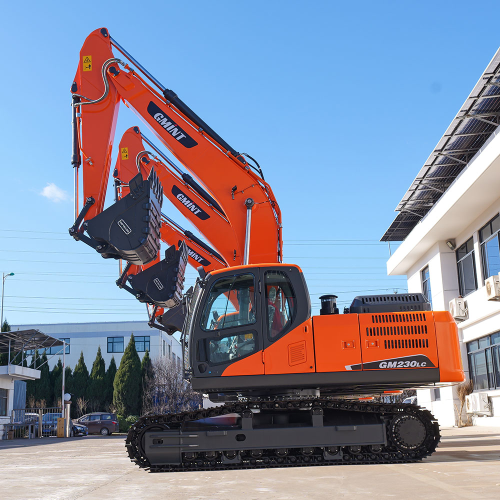 Crawler Construction Excavator Reinforced Frame High Strength Urban Construction Machinery