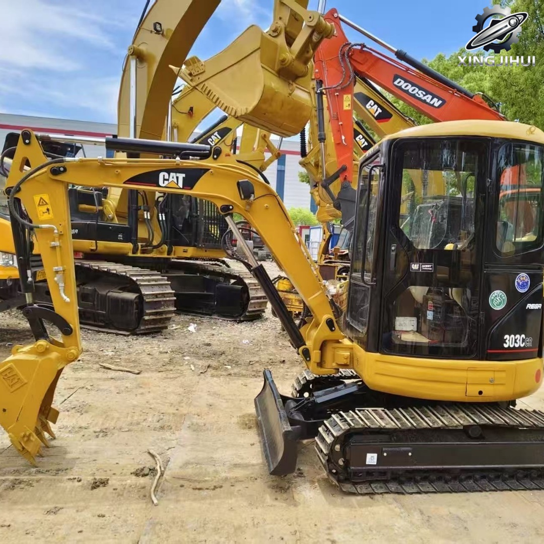 Used CAT303C Mini Crawler Excavator
