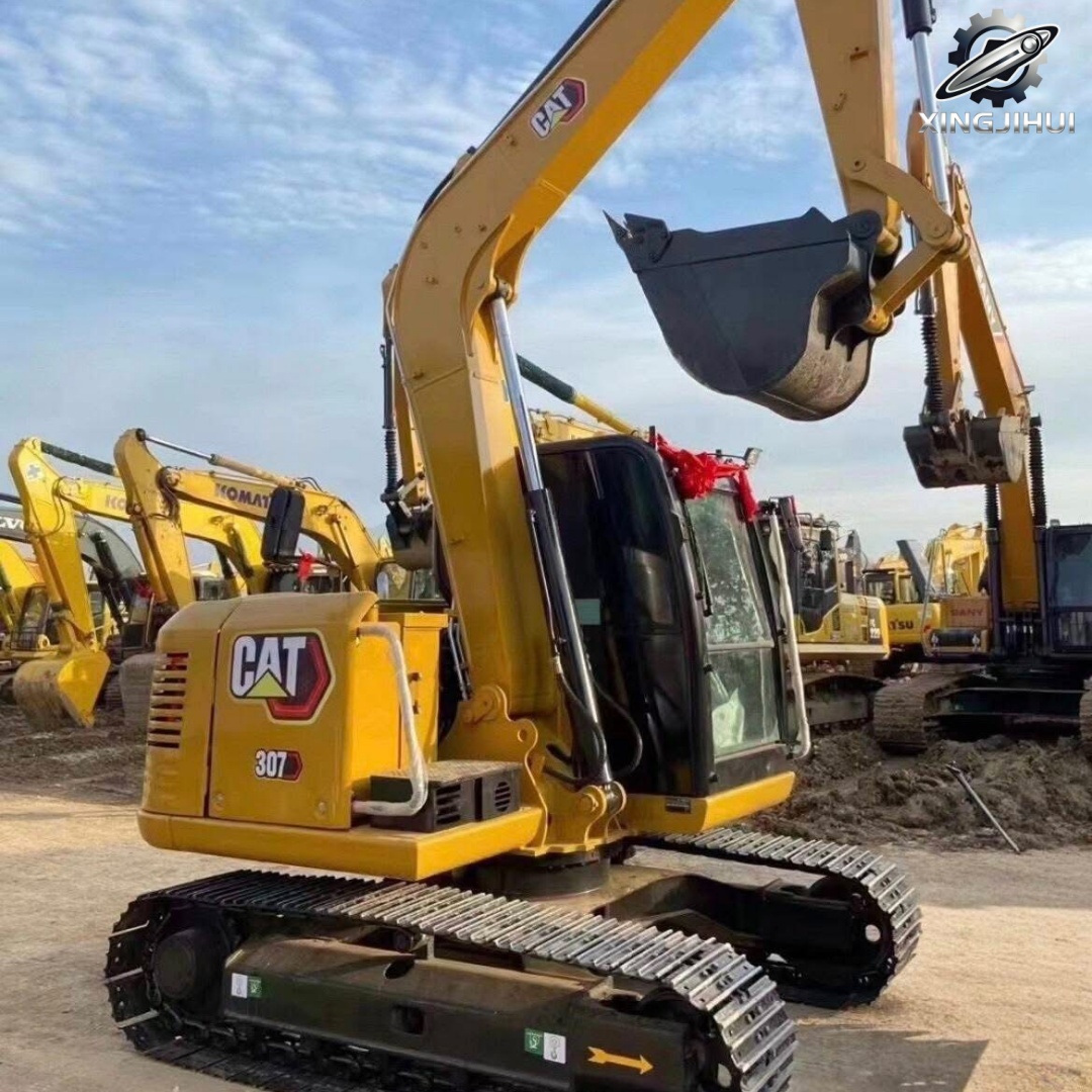 Used CAT307 Mini Crawler Excavator