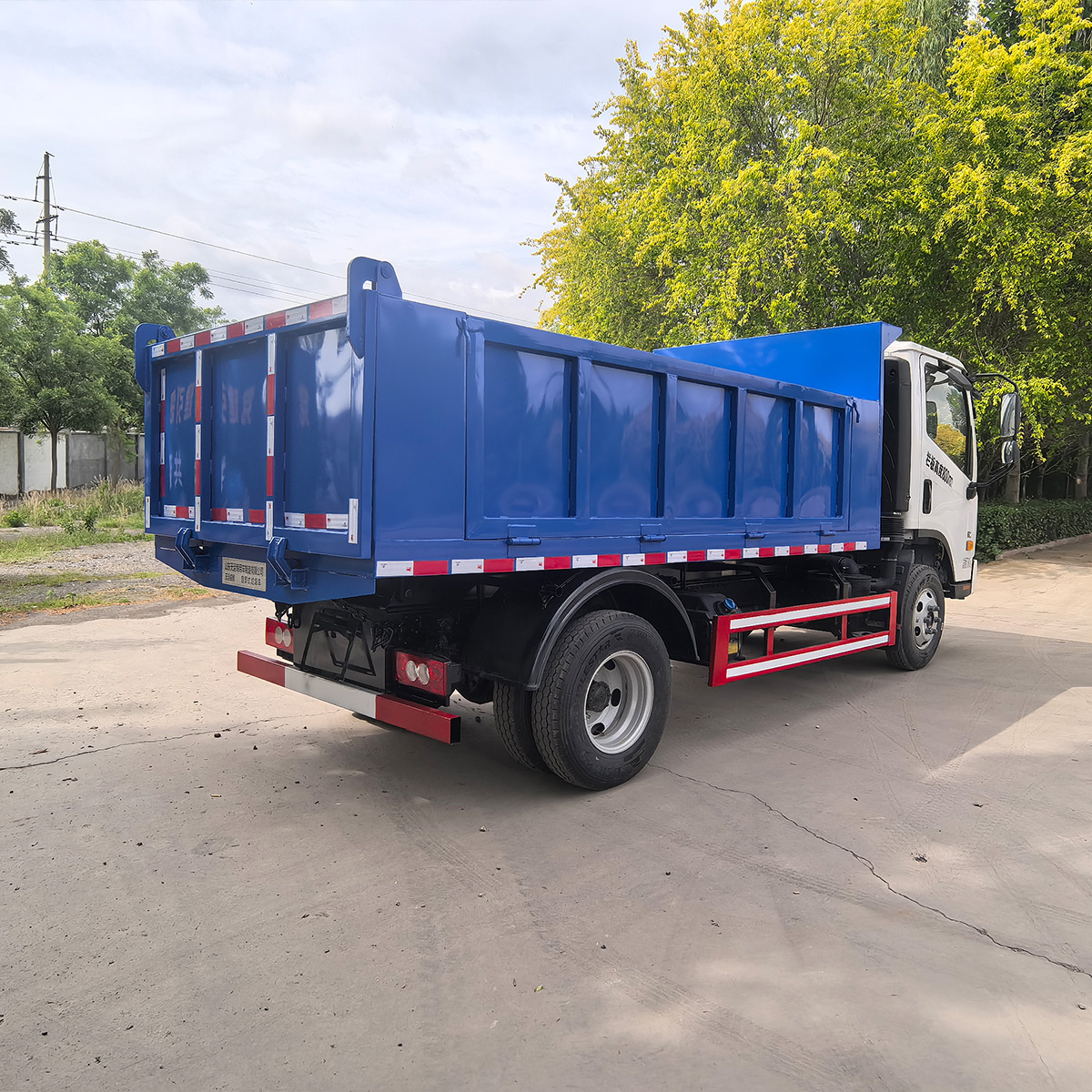 5m³ Euro 6 Dump Truck | 150HP Diesel Light Tipper Vehicle