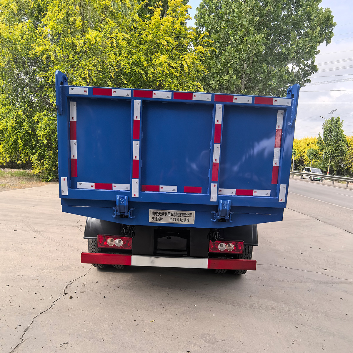 5m³ Euro 6 Dump Truck | 150HP Diesel Light Tipper Vehicle