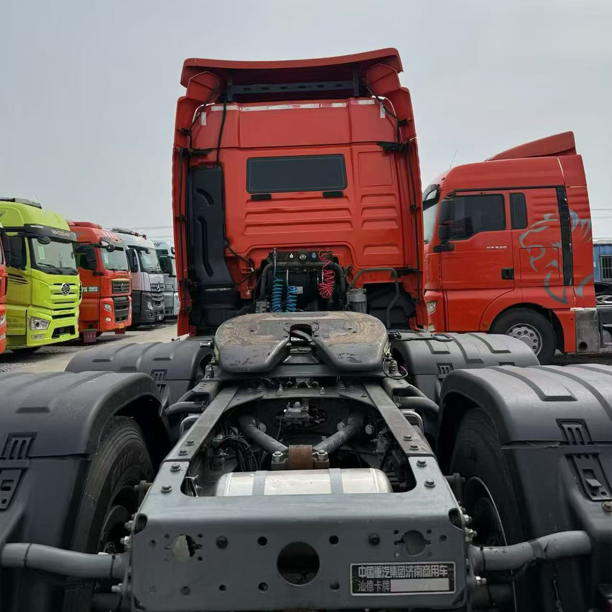 Used 2021 Gold Label Shandeka Tractor Truck 540HP German MAN Engine ZF Automatic Transmission with Hydraulic Retarder