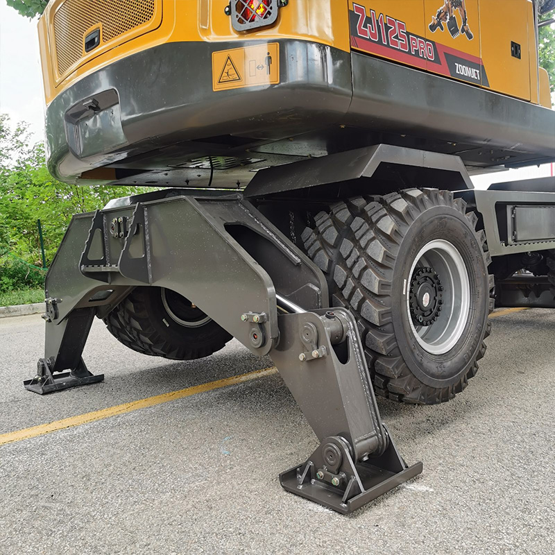 ZJ125W - 12 Ton Wheeled Excavator