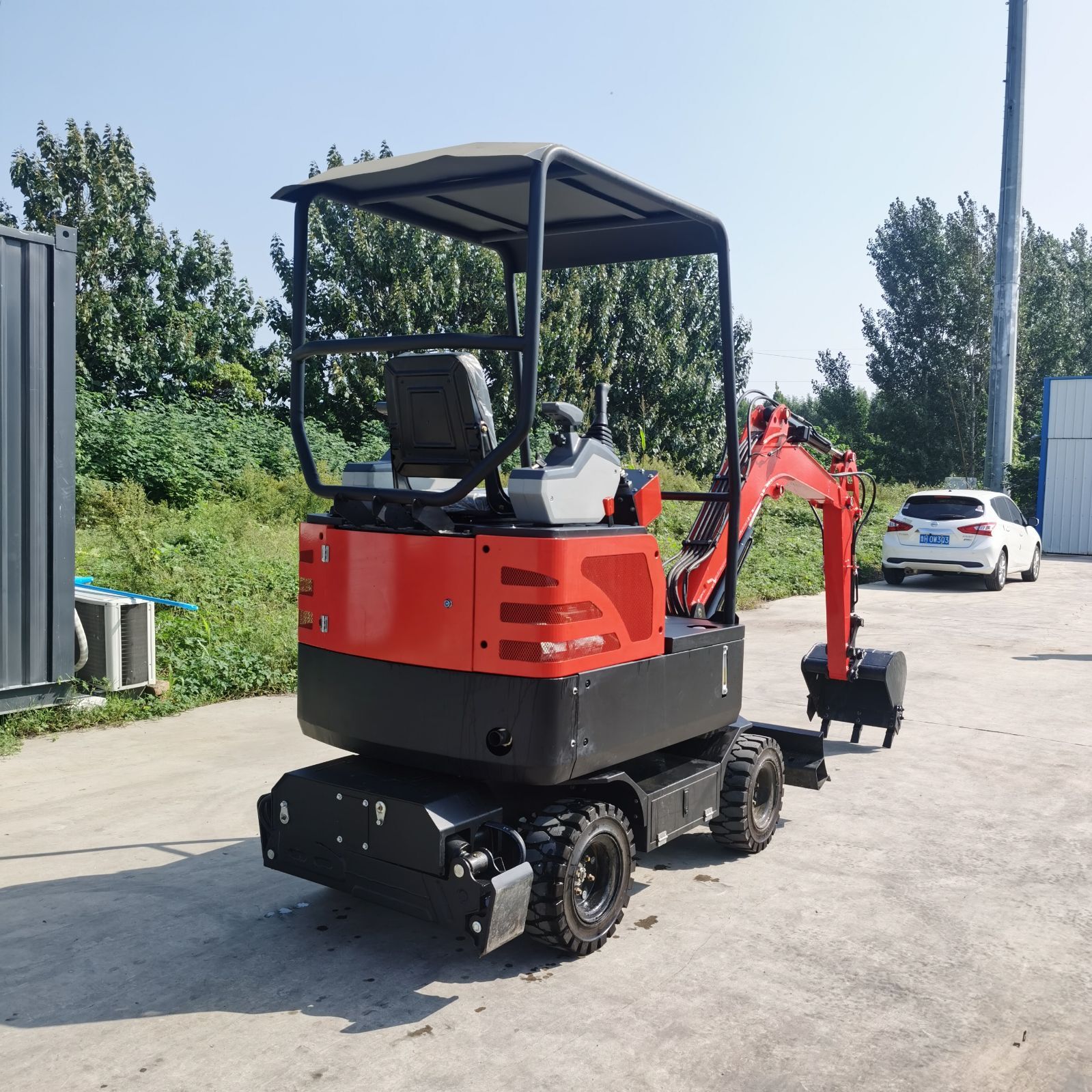 2T-ZJ20W-wheeled excavator