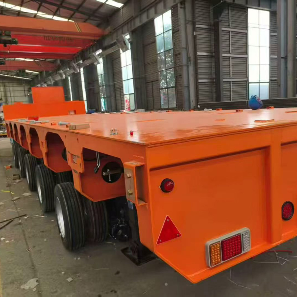 Custom Low Bed Semi-Trailer, 30-100 Ton Capacity, 8000kg-128000kg Load, Made in Shandong China, OEM/ODM Available