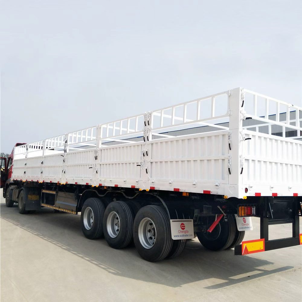 3-Axle Semi-Trailer, 25001-30000kg Load Capacity, For Cargo Transportation