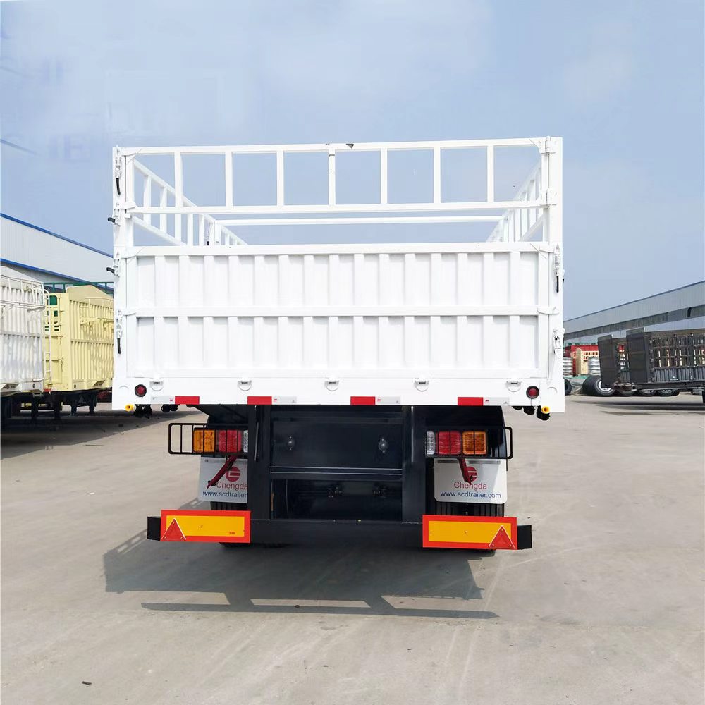 3-Axle Semi-Trailer, 25001-30000kg Load Capacity, For Cargo Transportation