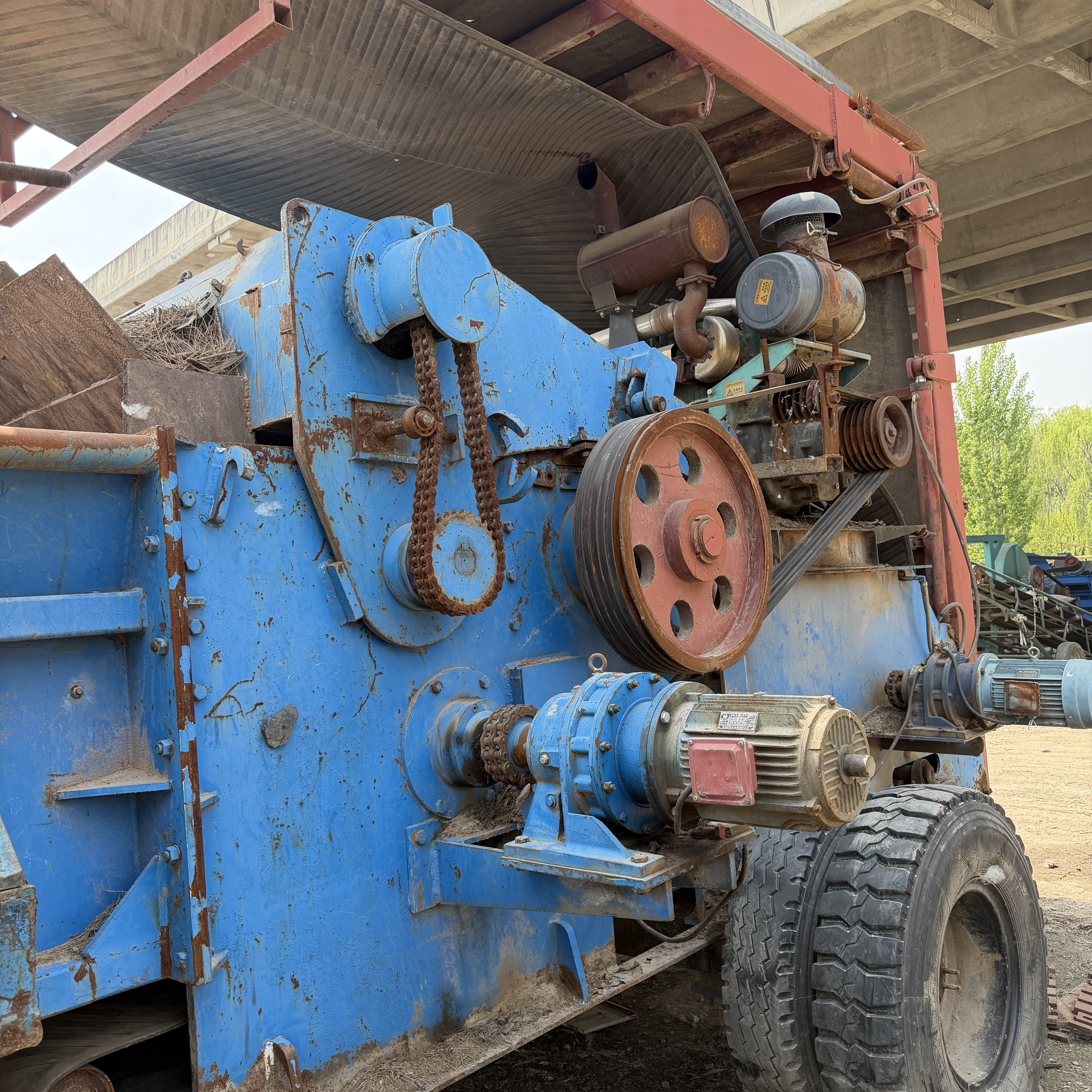 Used Comprehensive Wood Crusher, Disc/Drum Chipper, Branch Shredder, Multiple Models for Export