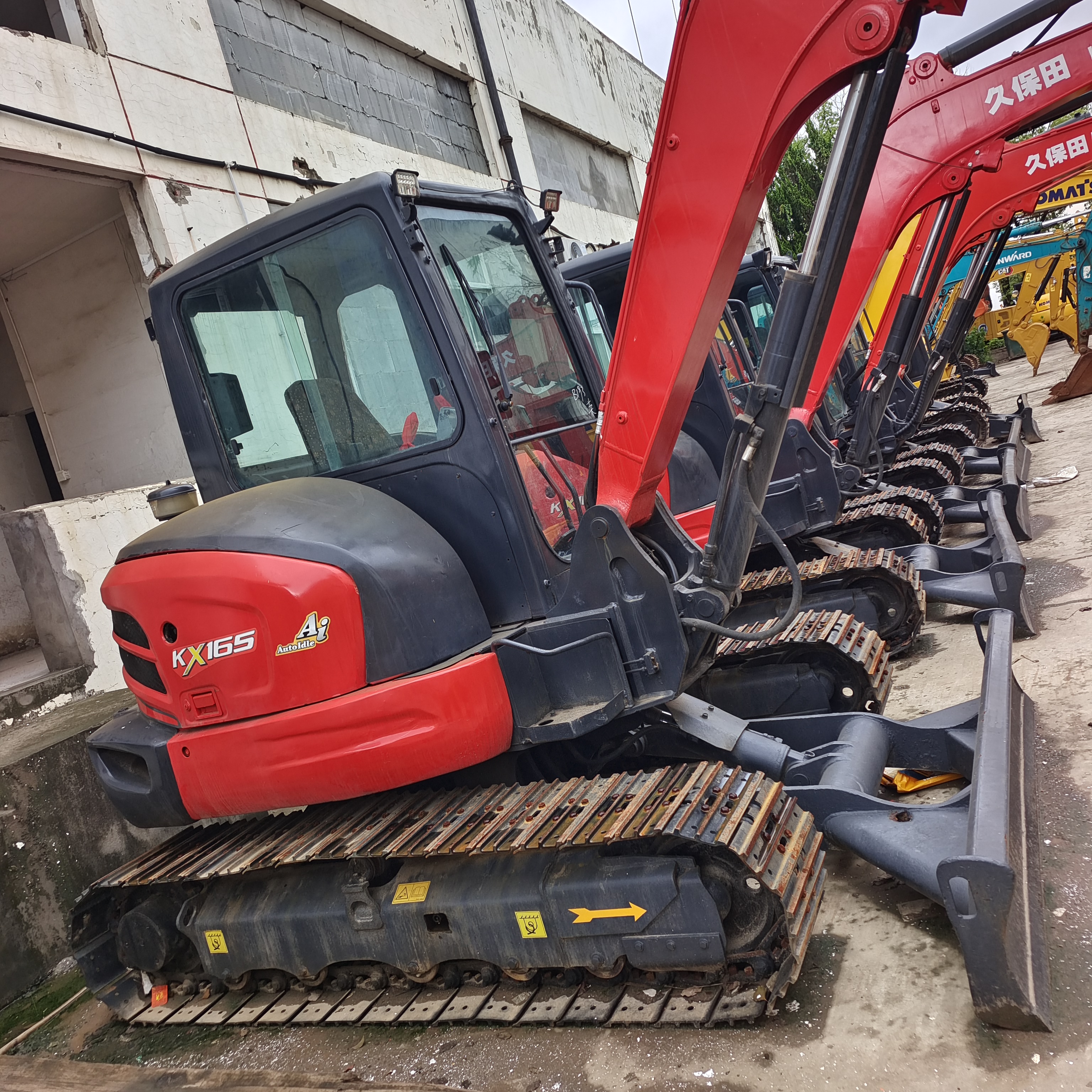 KUBOTA KX165 USED EXCAVATOR