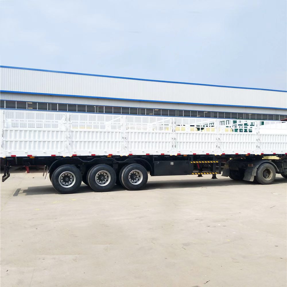 3-Axle Semi-Trailer, 25001-30000kg Load Capacity, For Cargo Transportation