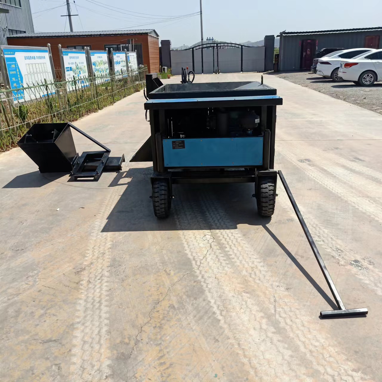 400 Type Self-propelled Curb Forming Machine