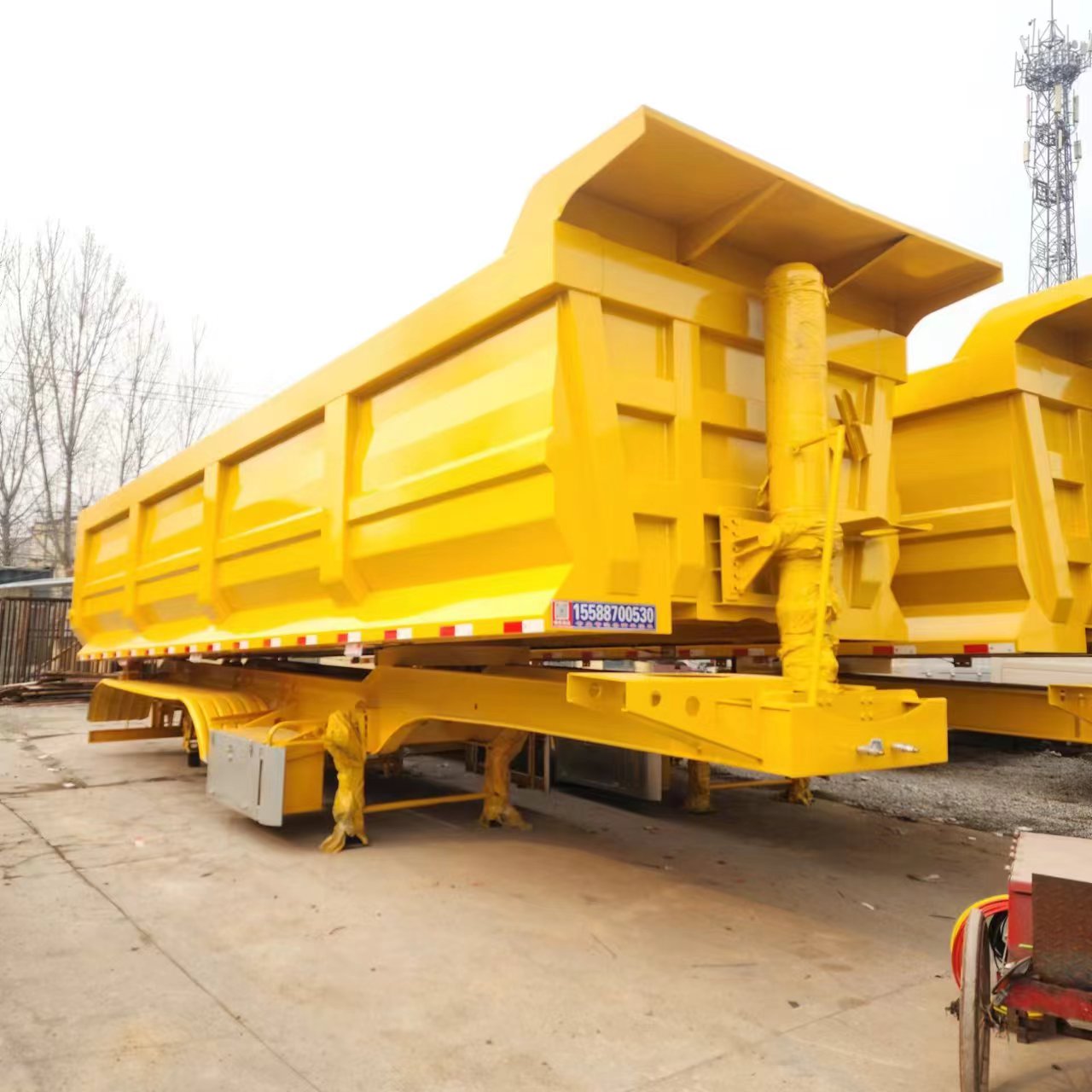 Rear Dump Semi Trailer