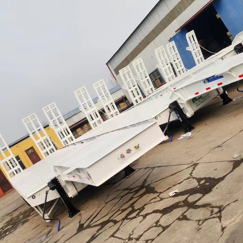 Low-bed Semi-trailer (Lowboy Semi-trailer)