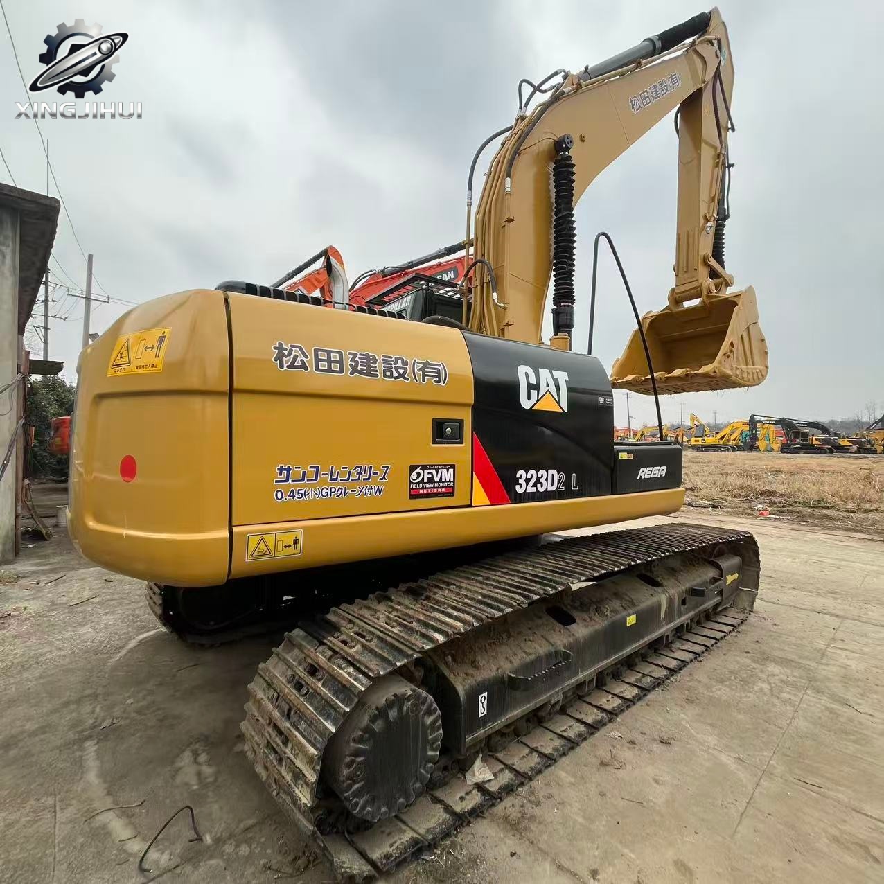 Used CAT323D2L Crawler Excavator