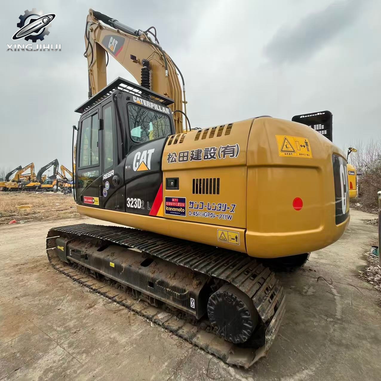 Used CAT323D2L Crawler Excavator