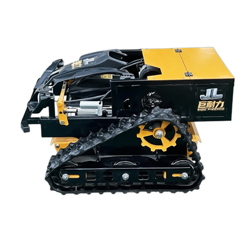 Remote Control Crawler Grass Cutting & Crushing Machine