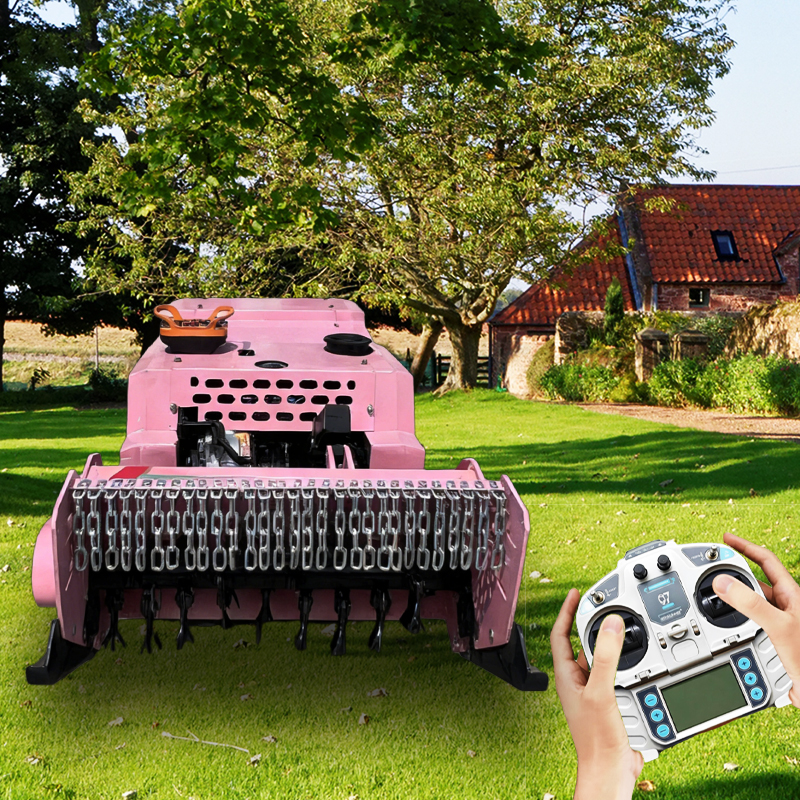 800 Blue Remote Control Lawnmower