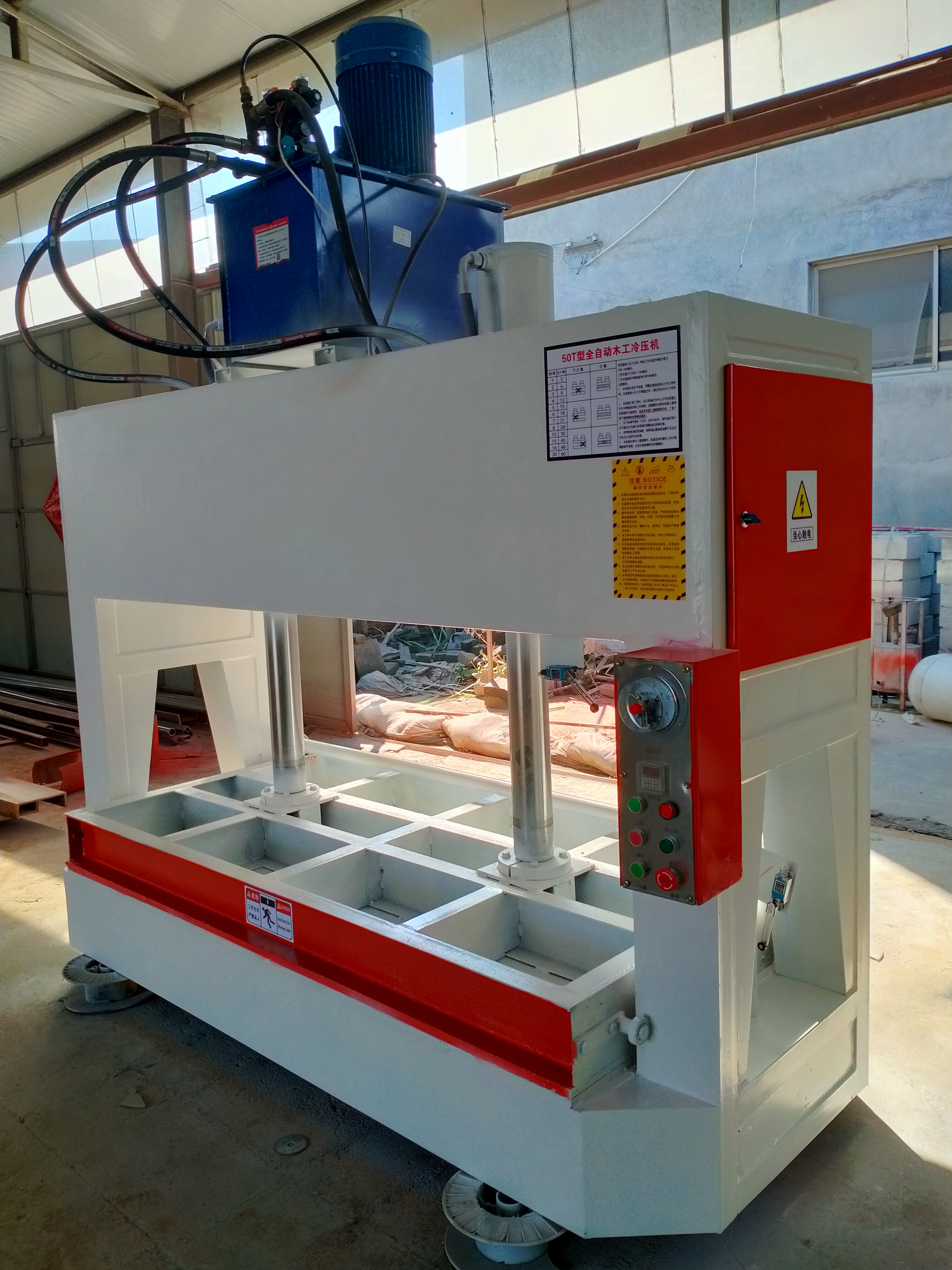 Woodworking Cold Press LY-50 for Furniture Panel & Door Laminating