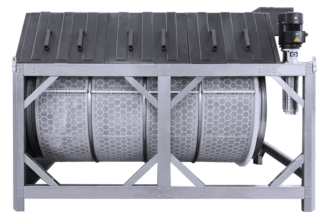 Huisen Frame Microfilter Aquaculture Drum Microfiltration Equipment