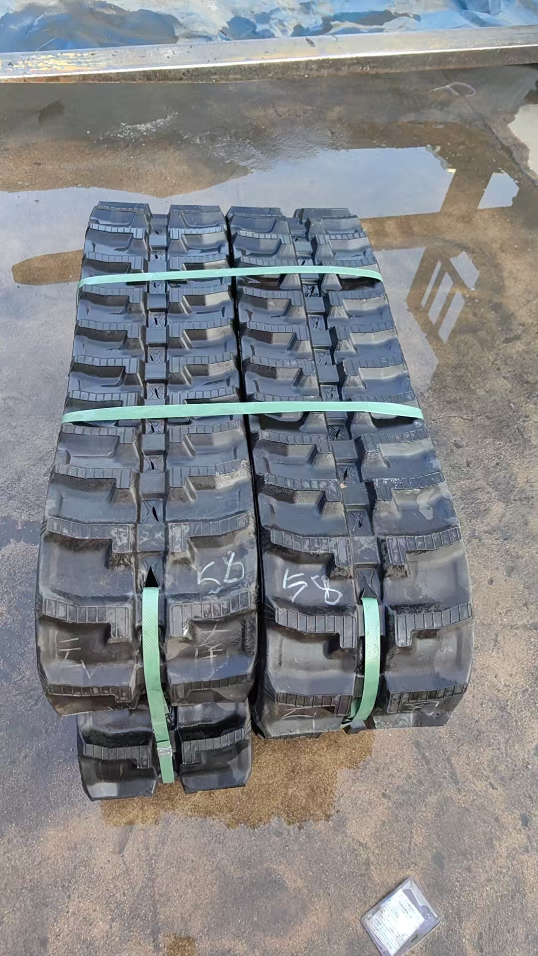 Rubber Tracks for Excavators & Mini Construction Machinery Wear-Resistant Customizable