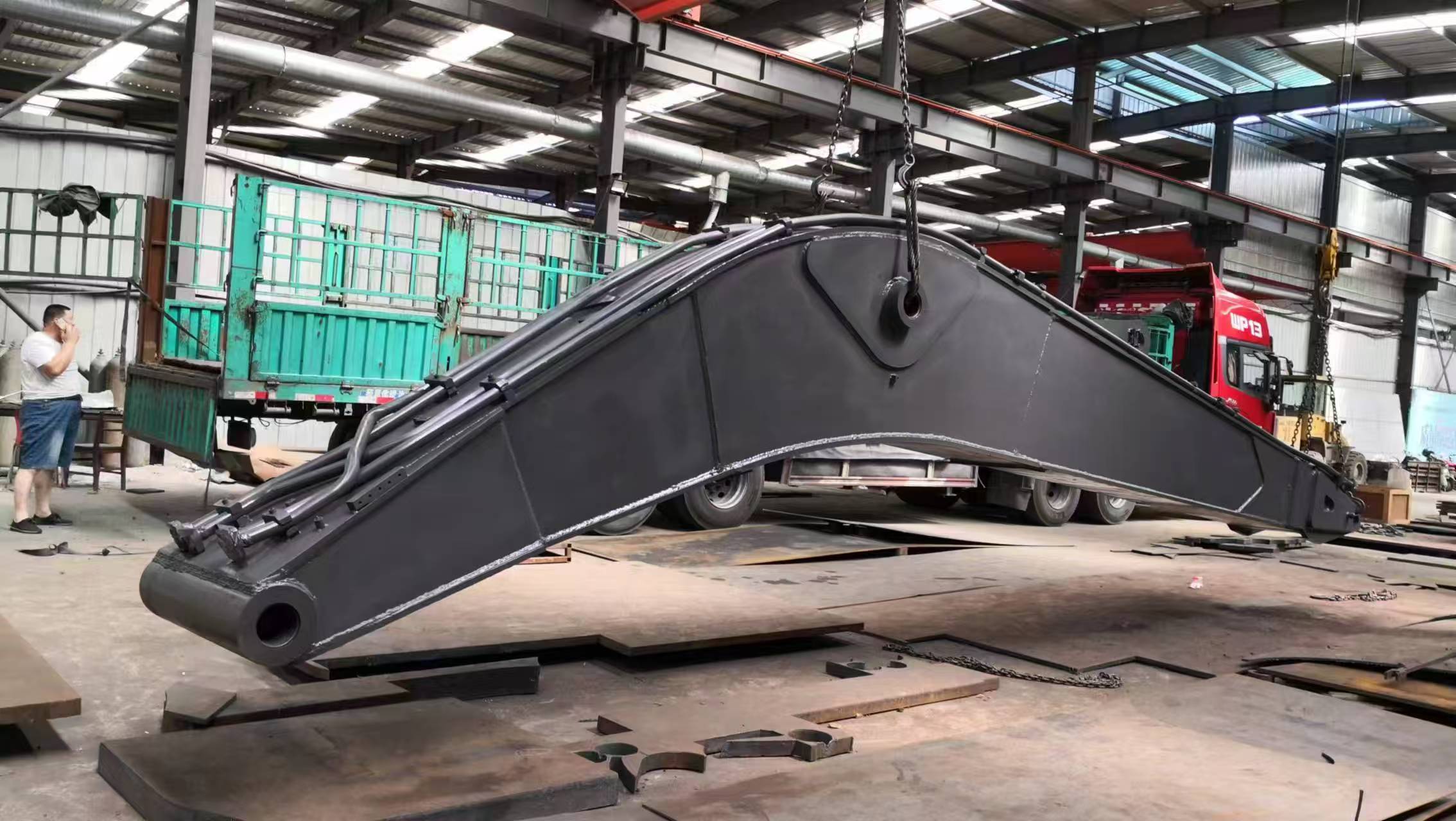 Excavator Extended Arm Standard Arm Bucket Arm Reinforced Arm 16-33m Custom Rock Arm