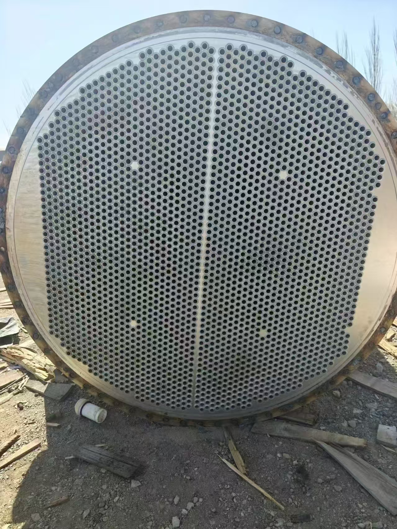 Tube Condenser Shell and Tube Heat Exchanger Environmental Protection Evaporation Dryer Chemical Steam Condenser Cooler