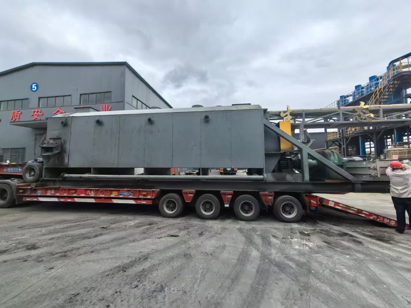 Hollow Blade Dryer Dual-shaft Paddle Type Sludge Drying Equipment Municipal & Industrial Sludge Dewatering Machine