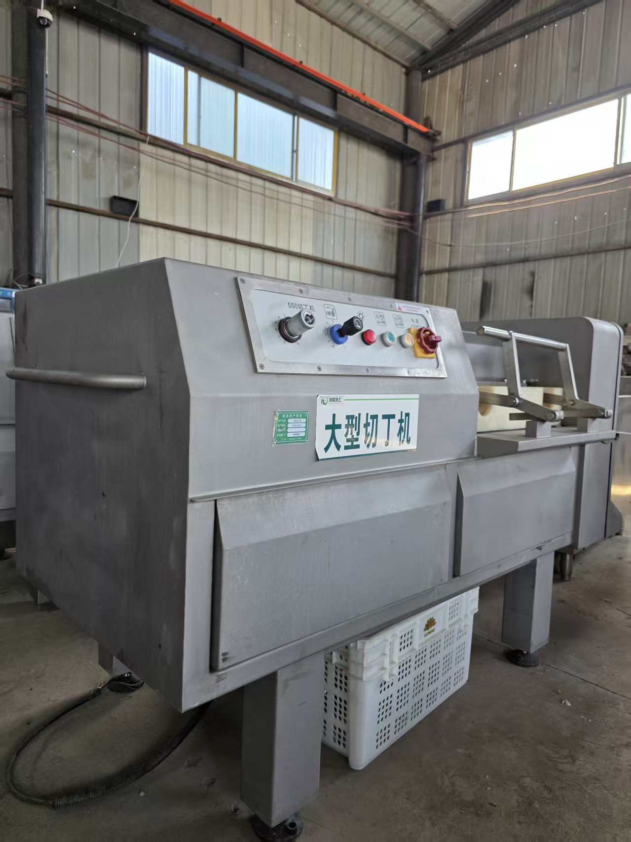 Model 105-400 Large Dicing Machine Meat & Vegetable Dicing Equipment