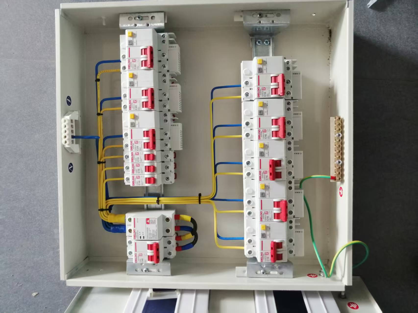 OEM SDY Dual Power Automatic Transfer Box, Custom Lighting Distribution Panel for Building