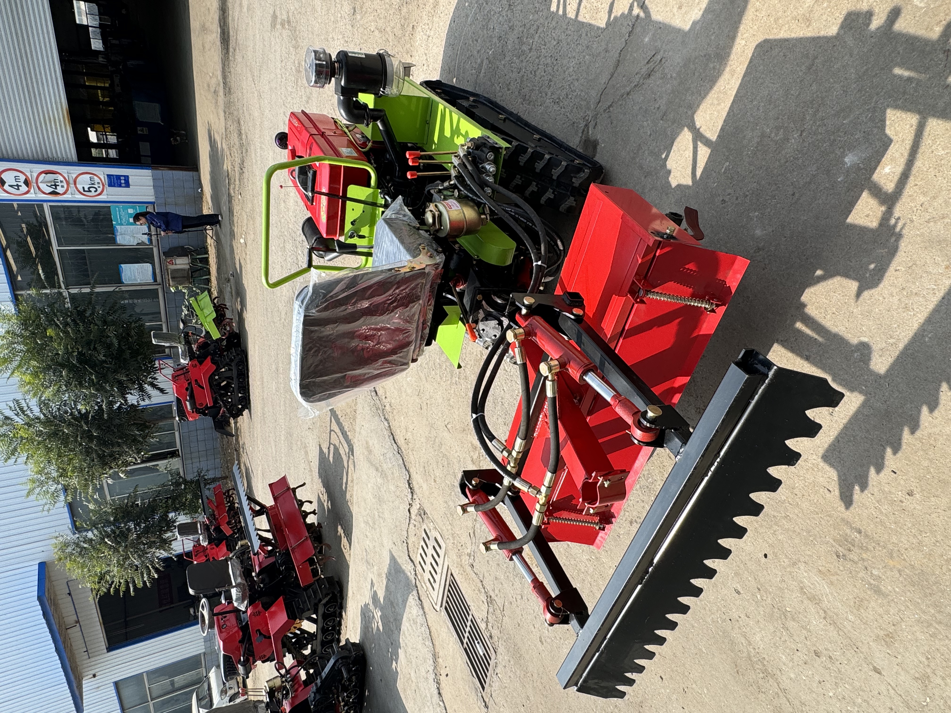 35HP Crawler Rotary Tiller with Excavator | Multifunctional Dryland Farming Machine