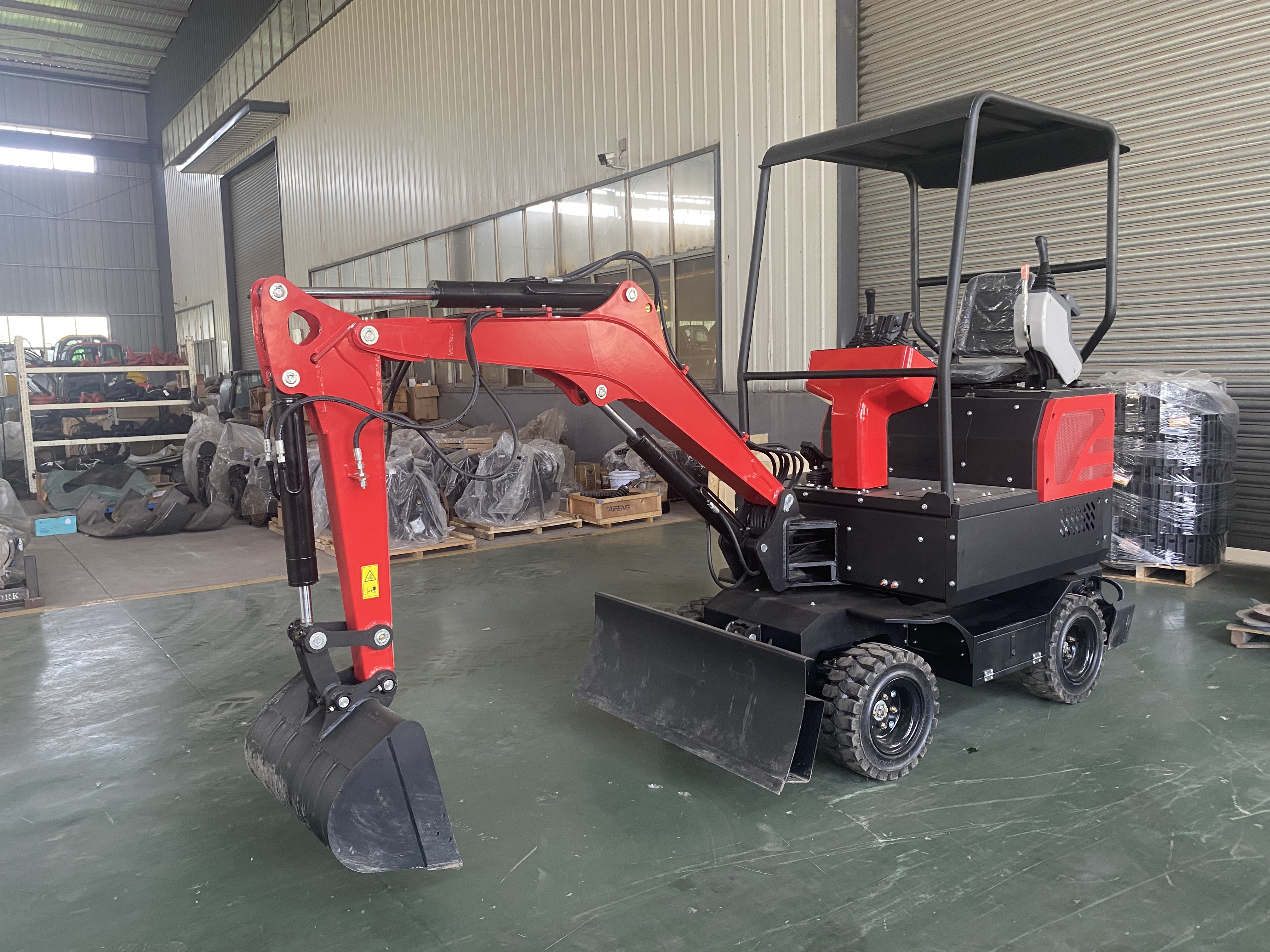 20 Wheel Excavator Multifunctional Small Hydraulic Wheel Excavator for Sale