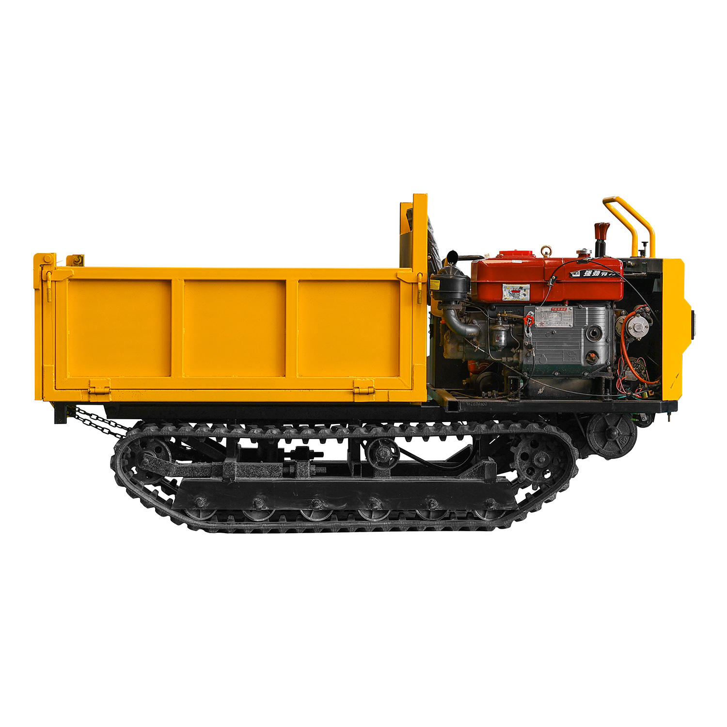 2T Tracked Dumper | Hydraulic Self-Dumping Crawler Truck
