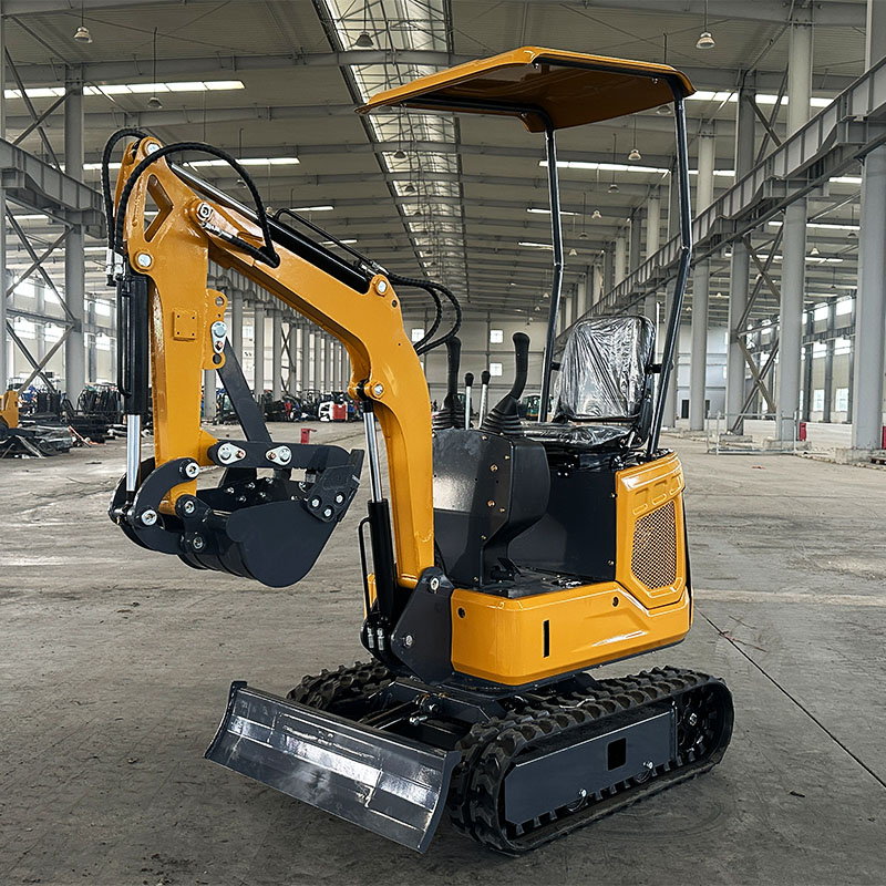 Mini Elephant Heavy Industry ME08 Mini Excavator 0.8 Ton Agricultural Digger for Indoor Demolition & Greenhouse Farming