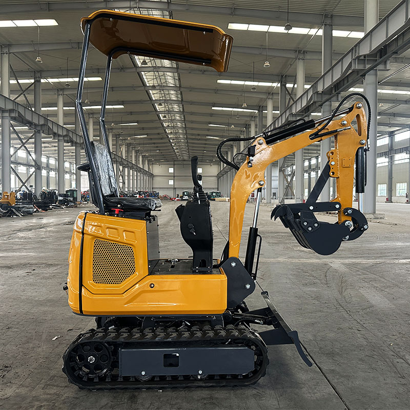 Mini Elephant Heavy Industry ME08 Mini Excavator 0.8 Ton Agricultural Digger for Indoor Demolition & Greenhouse Farming