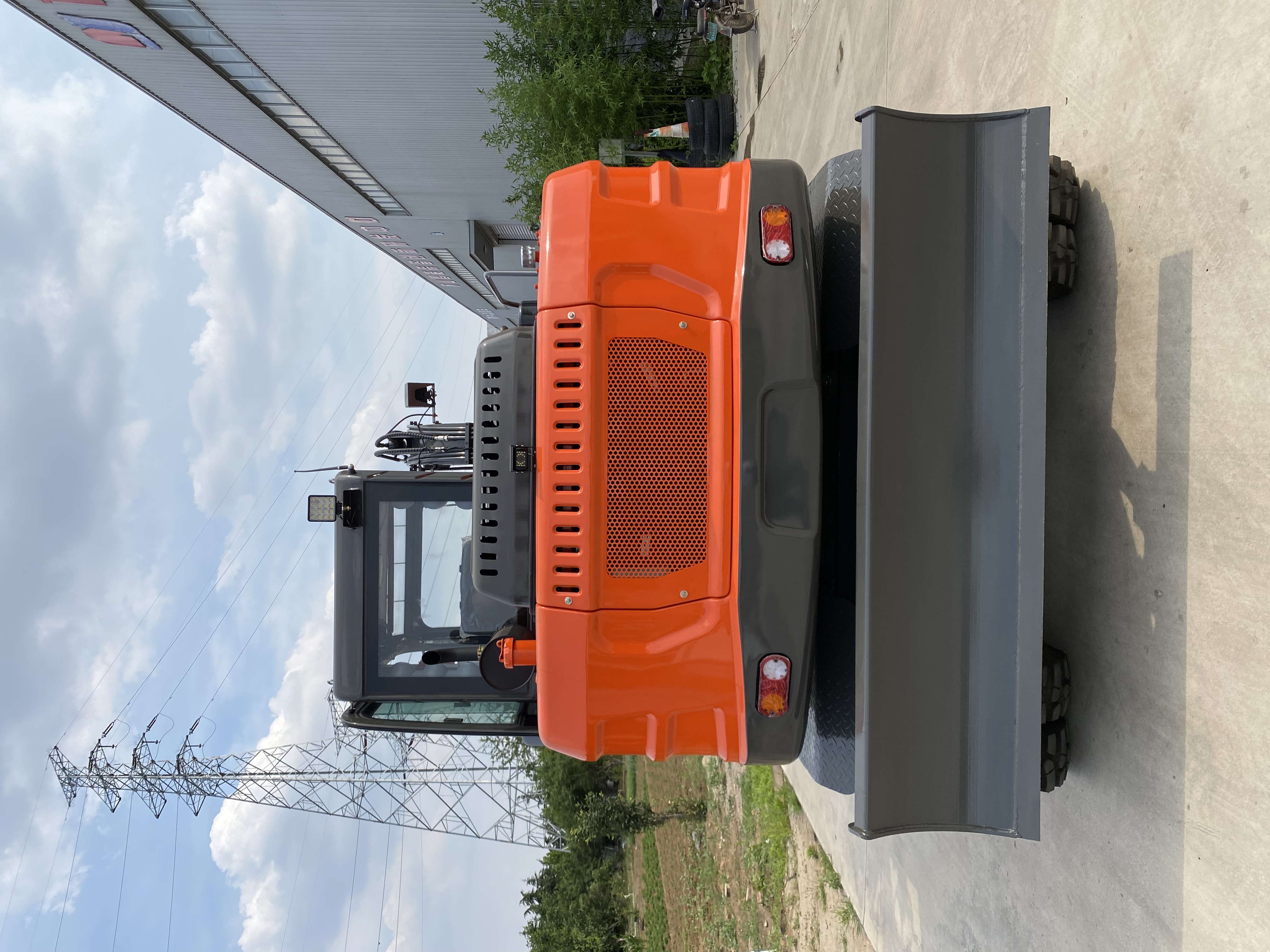60 Wheel Excavator Heavy-Duty Large Hydraulic Wheel Excavator for Sale