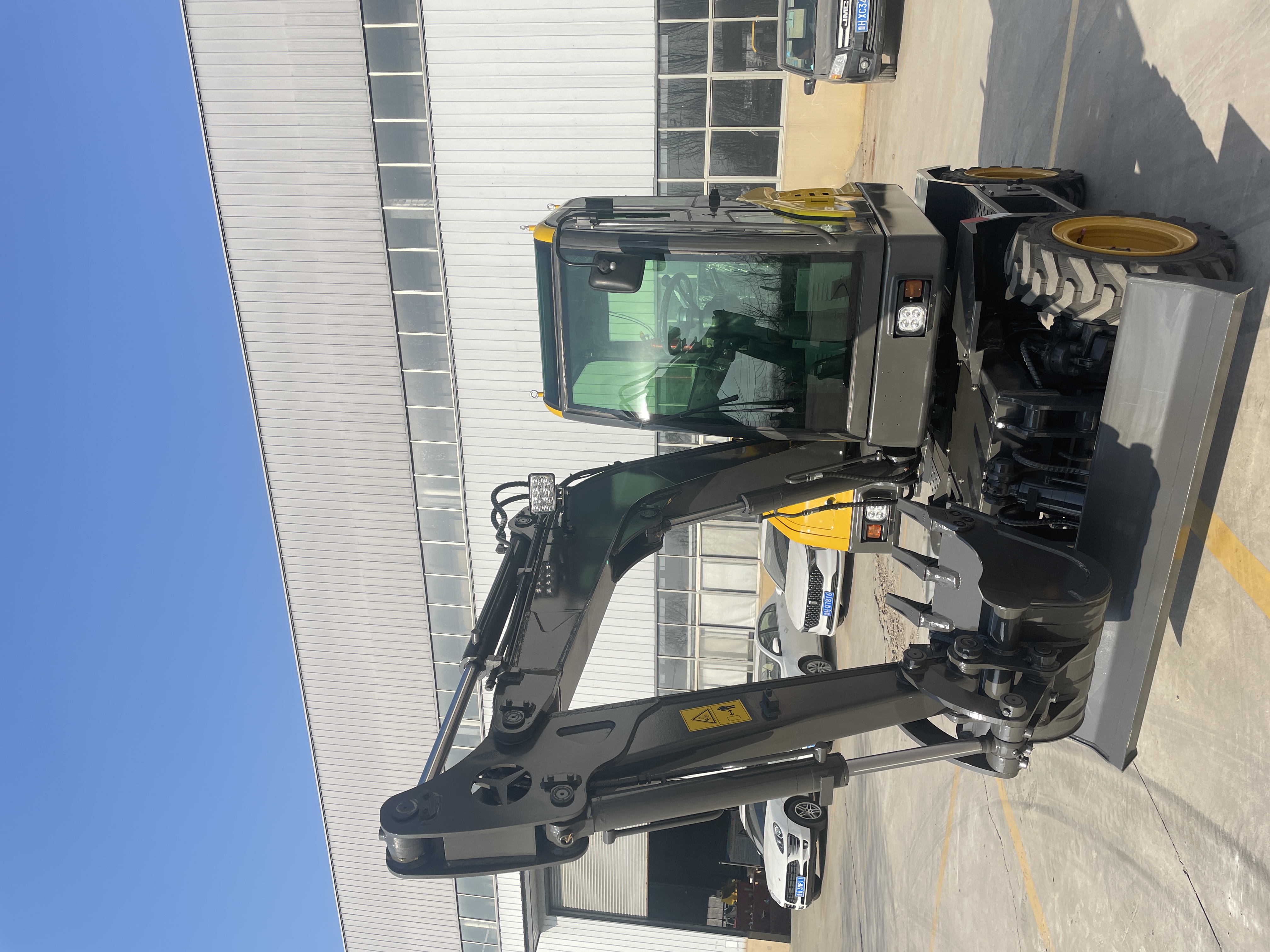 40 Wheel Excavator Multifunctional Large Hydraulic Wheel Excavator for Sale