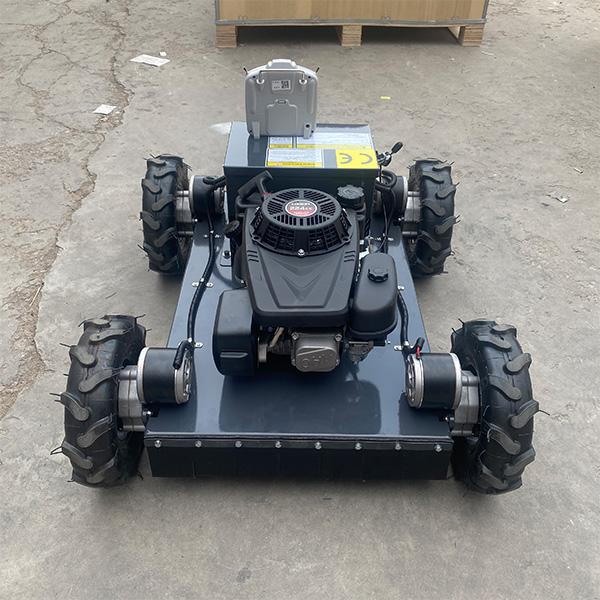 Remote-Controlled Lawn Mower K-550S | 4WD Wheel-Type Slope Mower with EPA/CE Certification