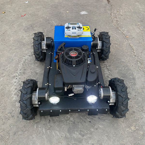 Remote-Controlled Lawn Mower K-550S | 4WD Wheel-Type Slope Mower with EPA/CE Certification