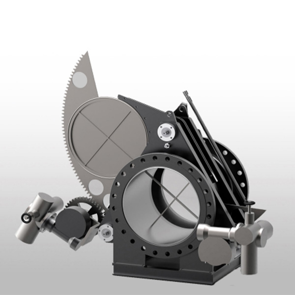 Three-Point Quick Opening Blind Plate | DN150-DN1600 Pipeline Blind for Large Bore Low Pressure Applications