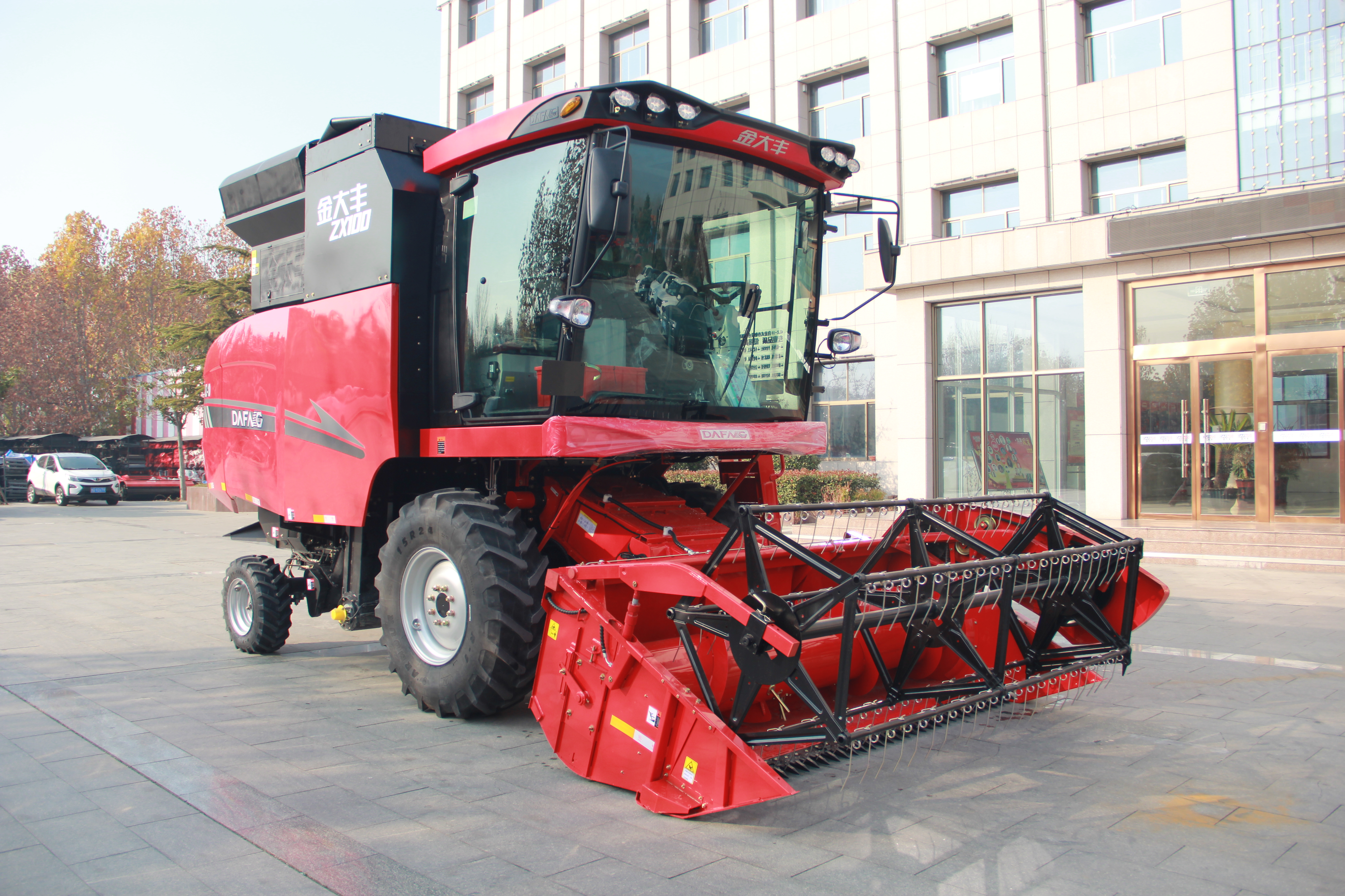 4LZ-10 Grain Combine Harvester | High Efficiency for Wheat & Rice