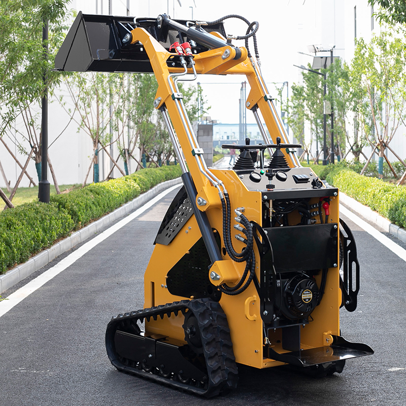 Skid Steer Loader 360 | Compact Tracked Mini Skid Steer with Lithium Battery, EPA/CE Certified
