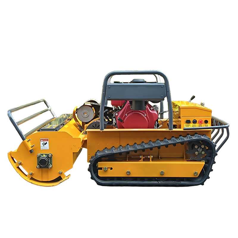 Free Shipping CE EPA Diesel Engine All Terrain Grass Cutting Machine Agriculture Rubber Tracks Remote Control Robot Lawn Mower