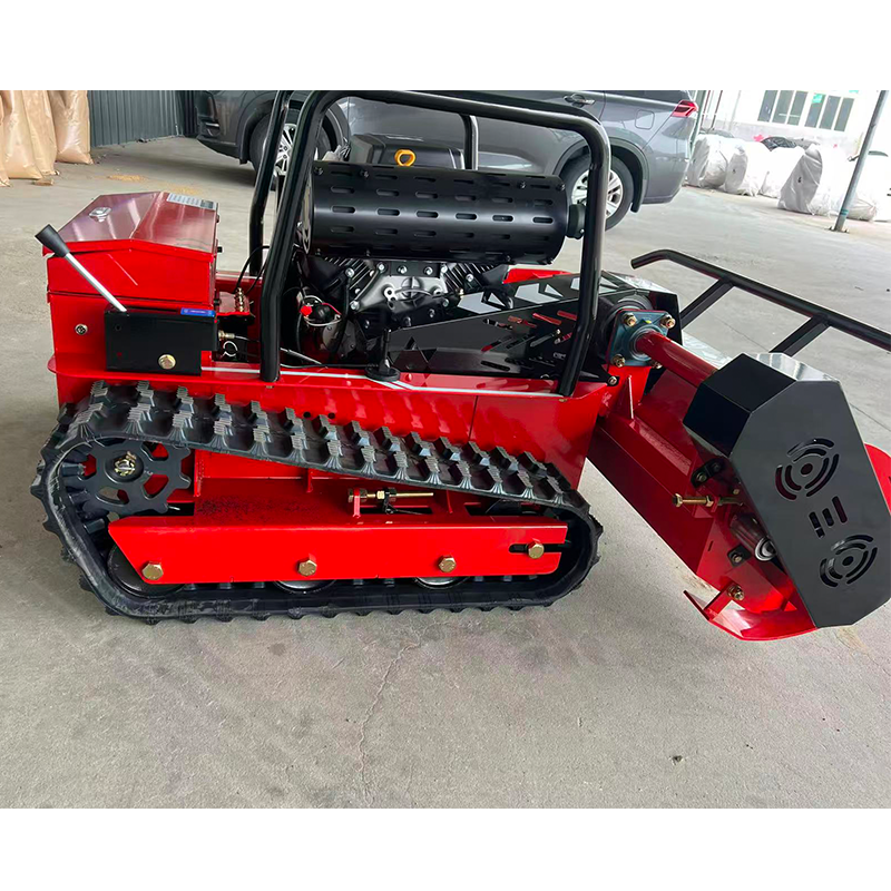 China-made Cordless Flail Mower 48v Remote Diesel Tracked Mulcher Multifunctional Grass Mower with Battery