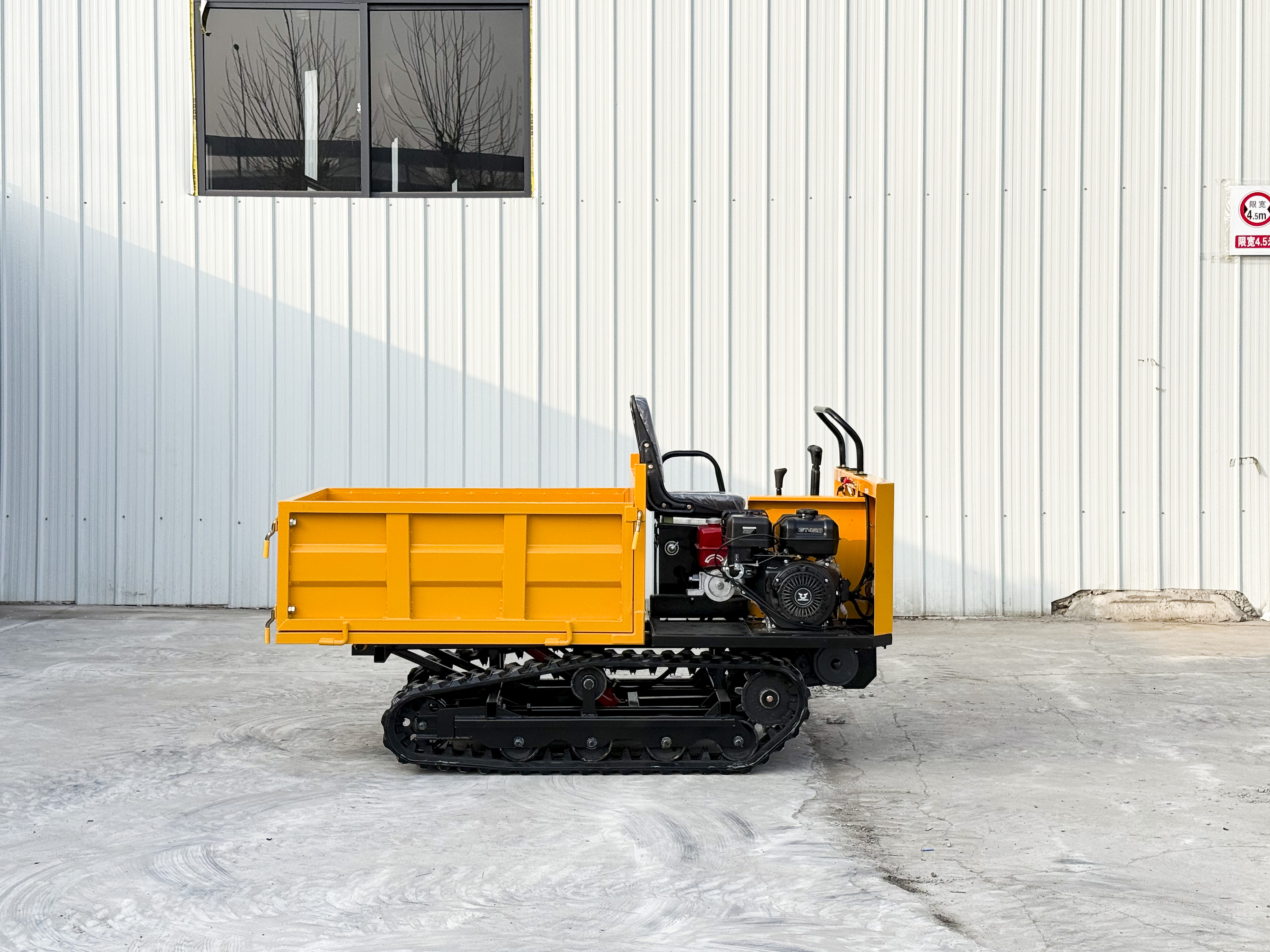 High Quality Small All-Terrain Crawler Dump Truck Hand-Held Mini Loader Diesel PLC & Gear Core Components 1 Year Warranty