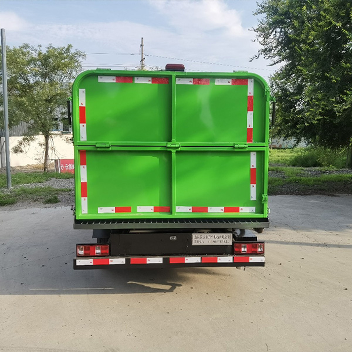 Chery 6m³ Pure Electric Self-Loading Garbage Truck | 32kWh LFP Battery Refuse Collection Vehicle