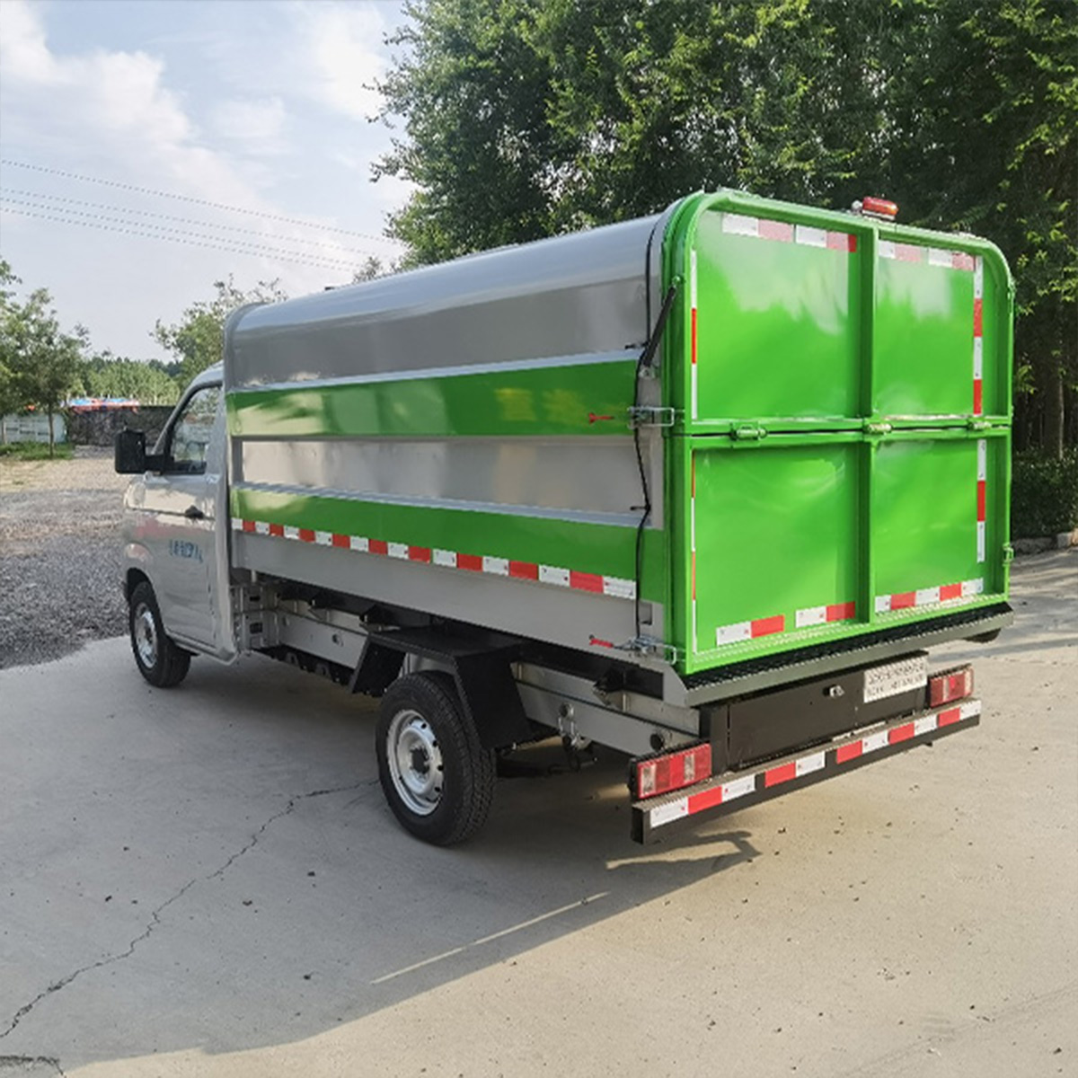 Chery 6m³ Pure Electric Self-Loading Garbage Truck | 32kWh LFP Battery Refuse Collection Vehicle