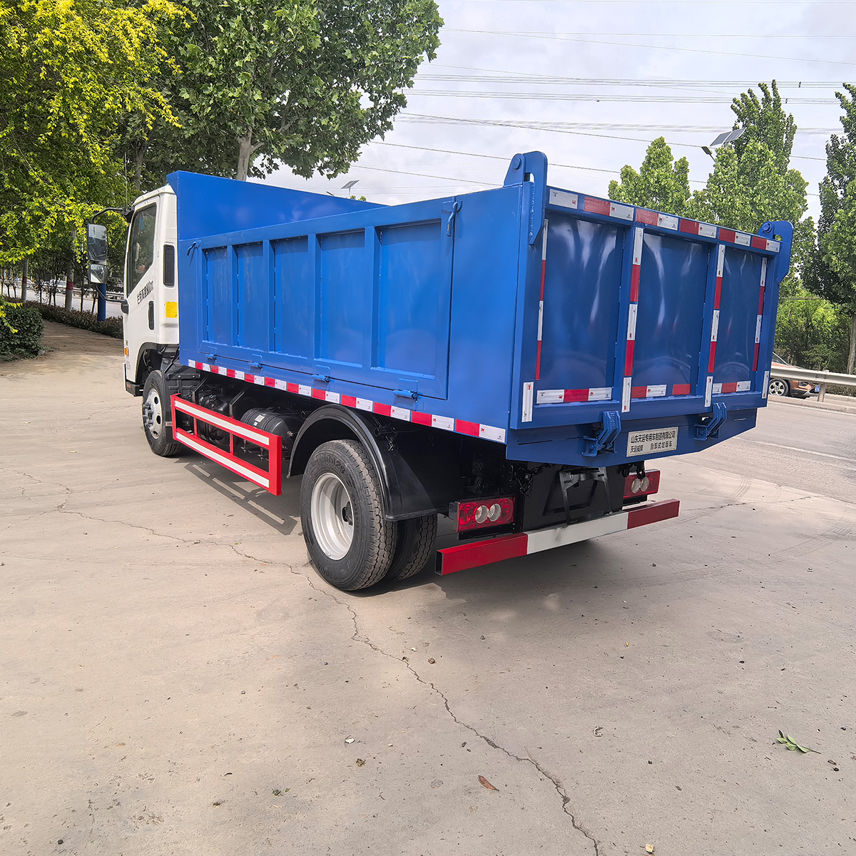 Foton H2 5m³ Dump Truck | 150HP Quanchai Engine Euro 6 Tipper Truck