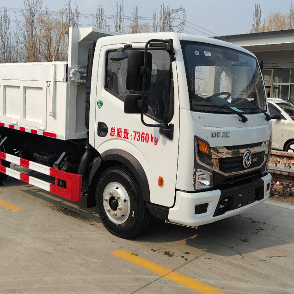 Dongfeng Dolica 5m³ Self-unloading Garbage Truck | 140HP Quanchai/Yunnei Engine Refuse Vehicle