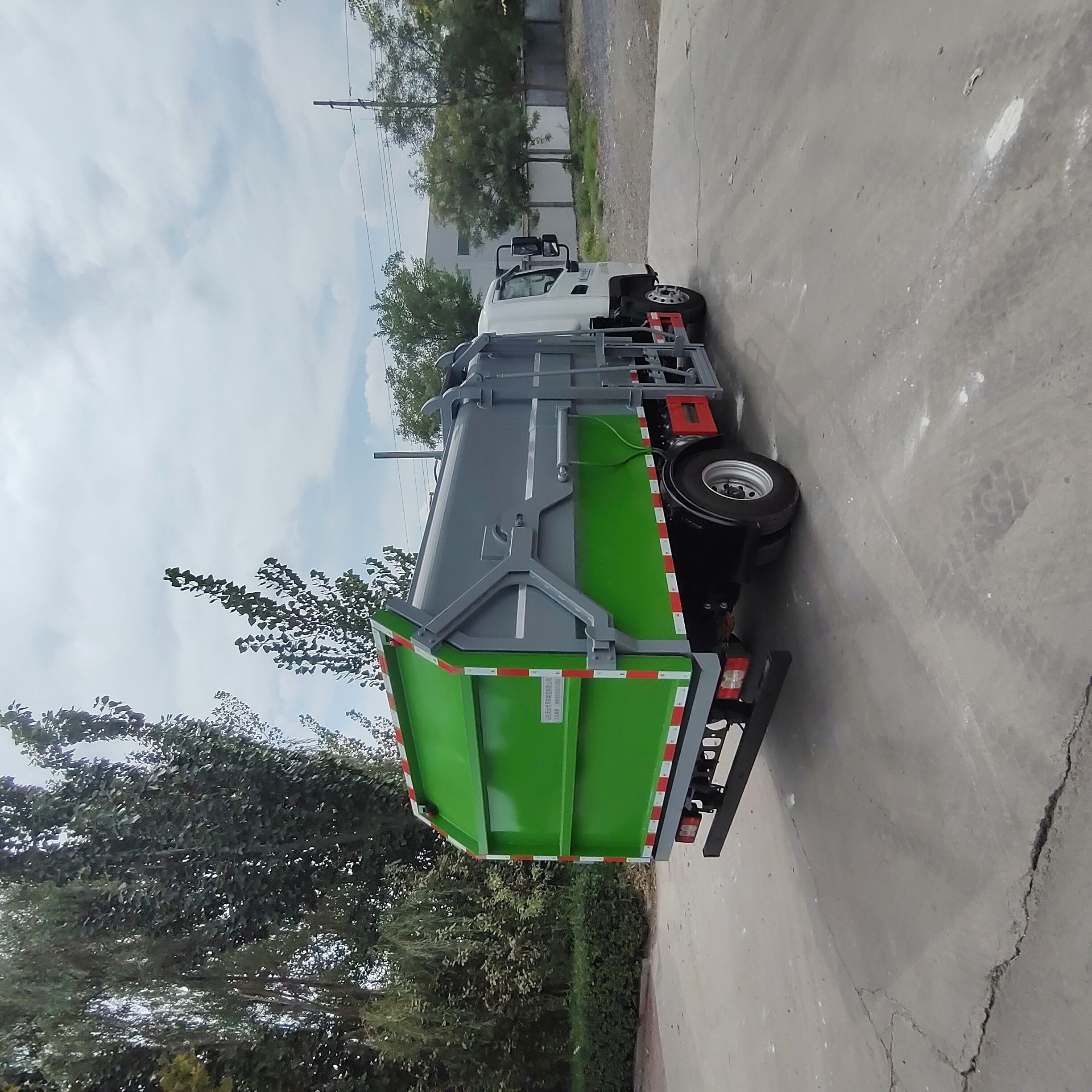 Chery 8m³ Pure Electric Bucket Garbage Truck | 100kWh CATL Battery Refuse Collection Vehicle
