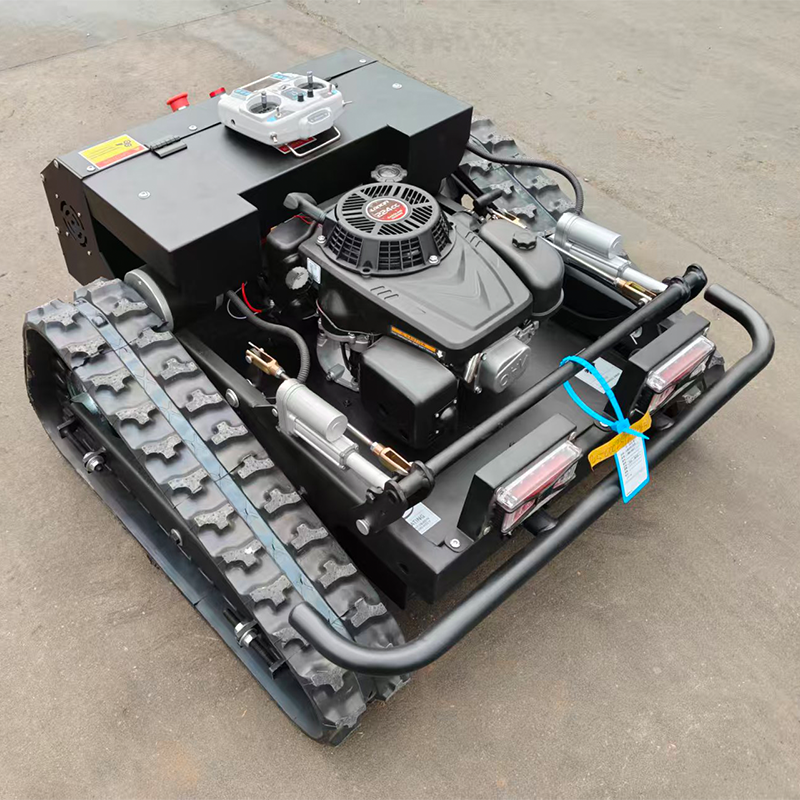 CE EPA EPR Free Shipping 800mm Diesel Engine Twin-cylinder 764cc 800W 4-Stroke All Terrain Agriculture Rubber Remote Lawn Mower